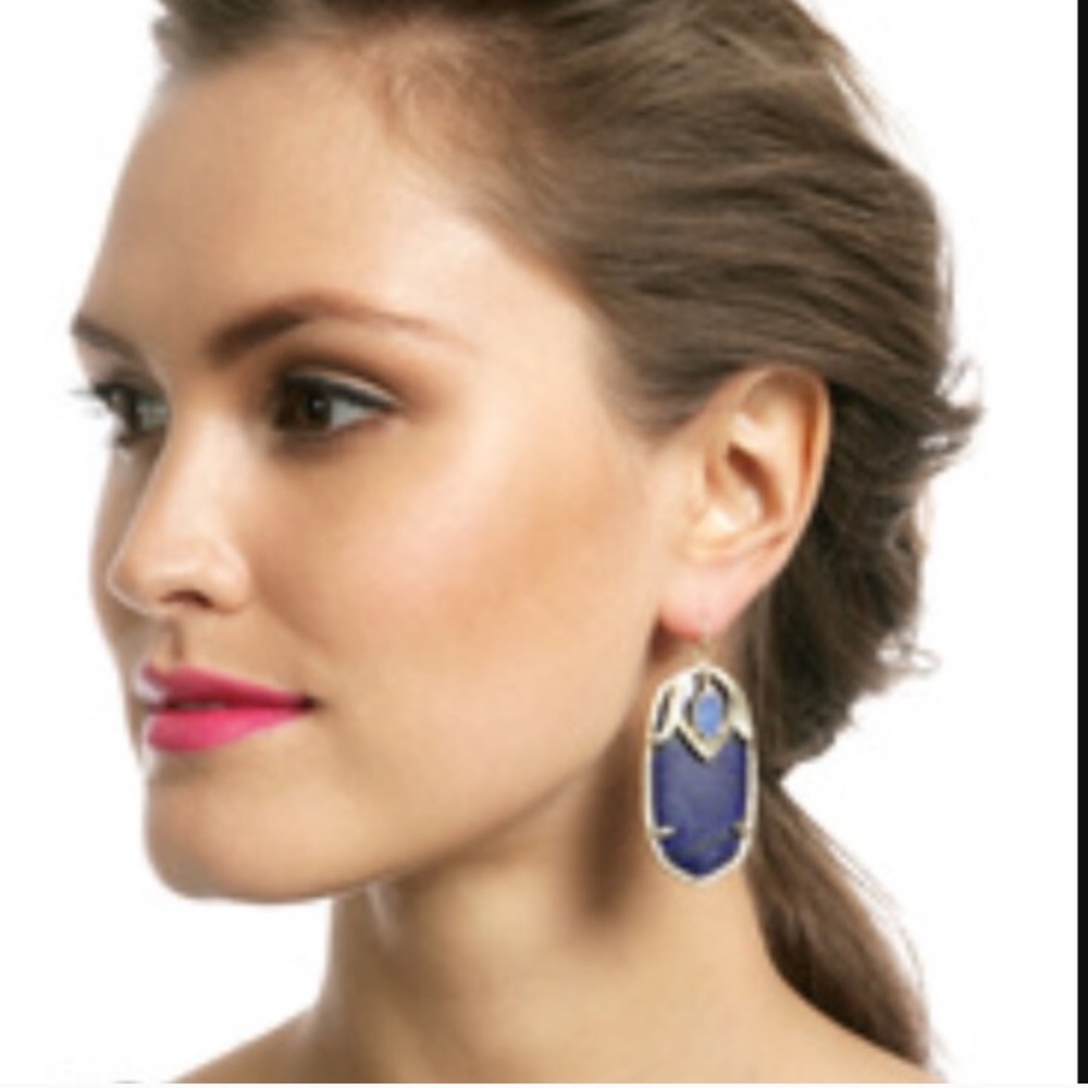 “Darcy” Kendra Scott color bar earrings